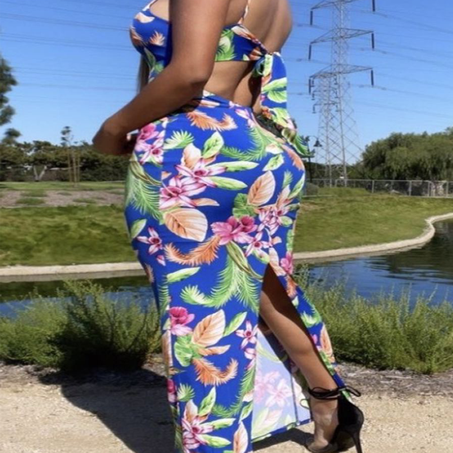 Flower Power Maxi Dress