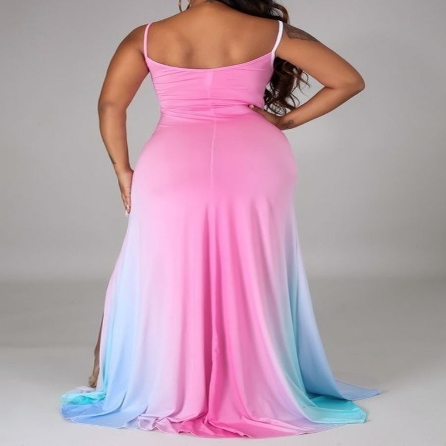 Multi-color Mermaid Dress